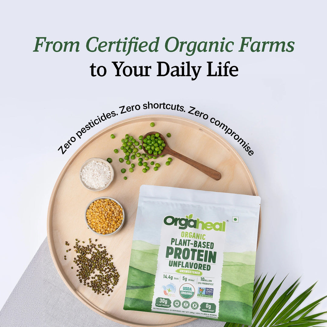 Organic Plant-Based Protein Unflavored