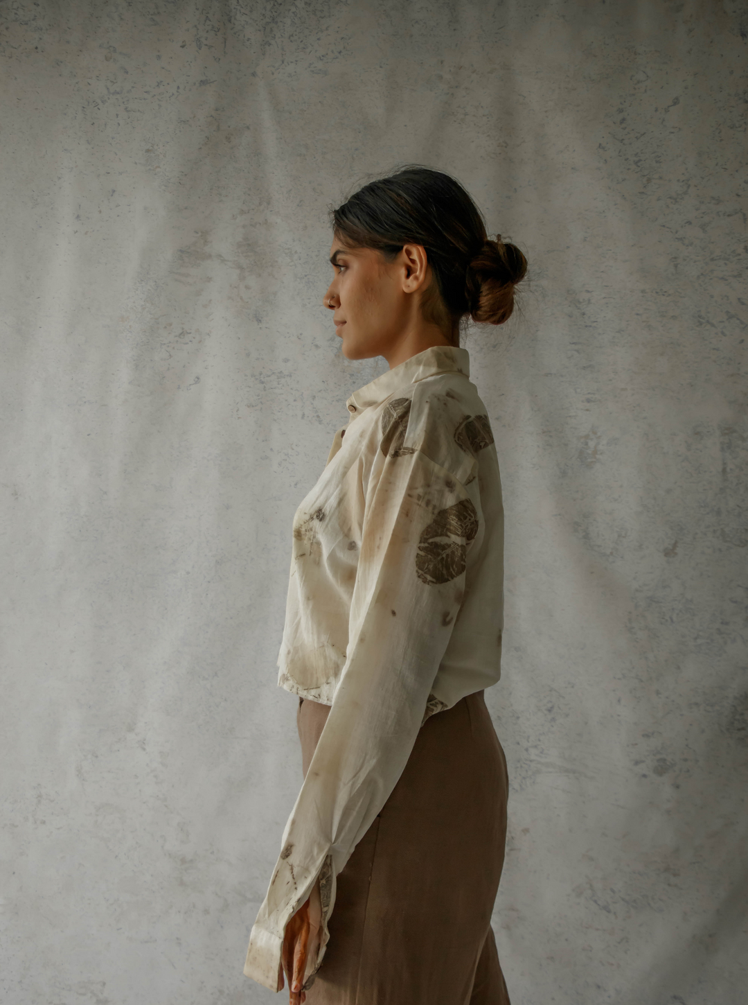 Unborn Studio Perennial autumn - Crop shirt