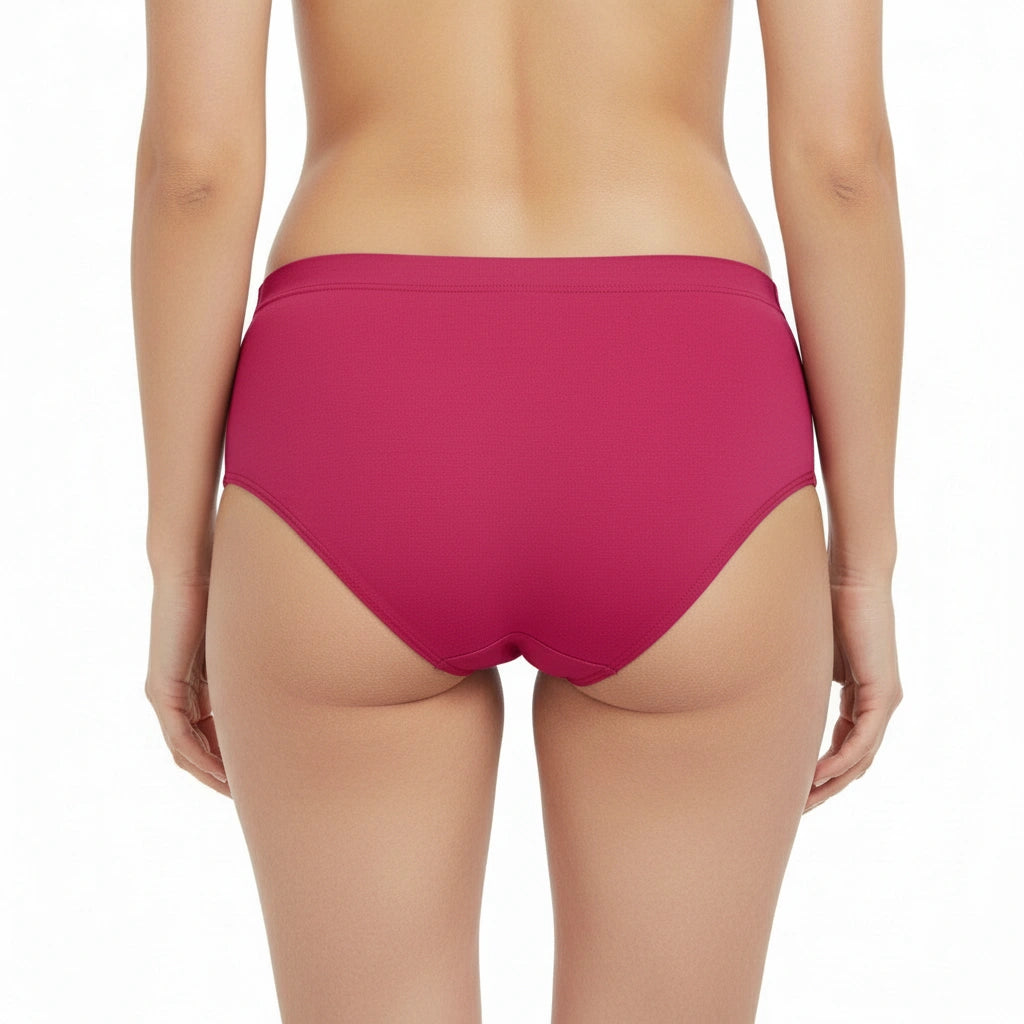 Bamboo Fabric Period Panty 5 Layer Protection | Soft & Odor-Free | Pack of 2