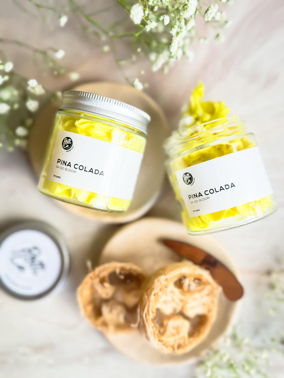 Batti & Co. Pina Colada Whipped Soap 70g