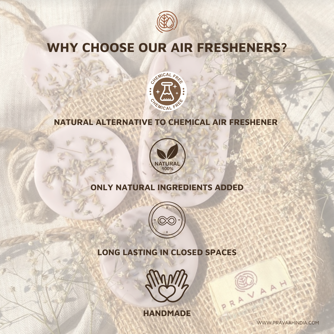 Pravaah British rose air freshener
