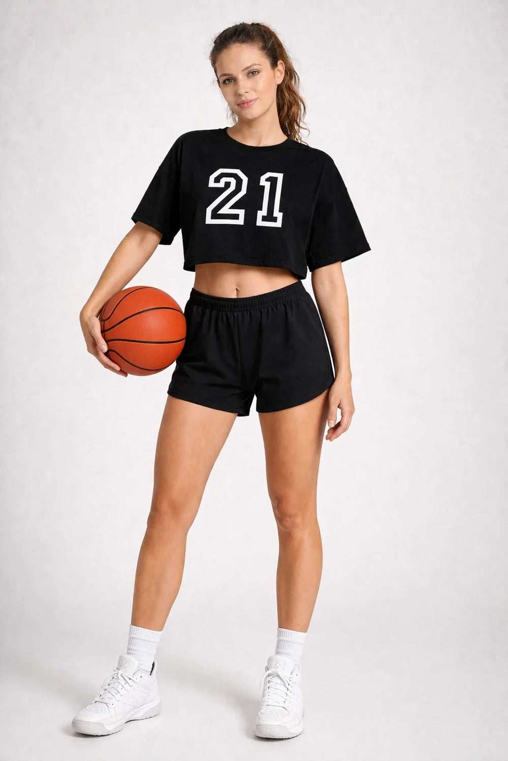 Bamboo Fabric Gen Z Women Oversize Crop T-Shirt | Ultra Soft Breathable | Trendy Streetwear Crop Top