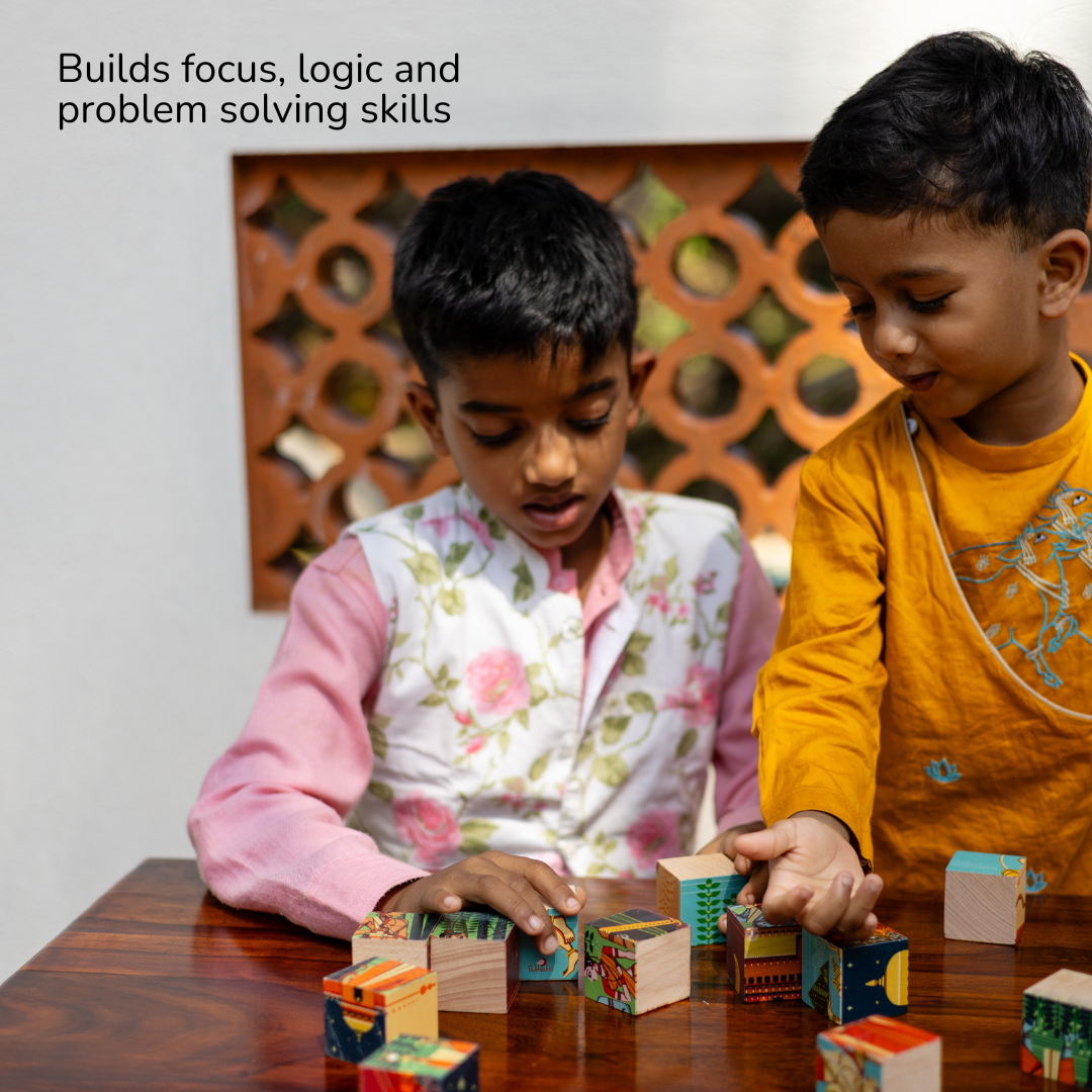Gubbachhi Ramayana wooden puzzle