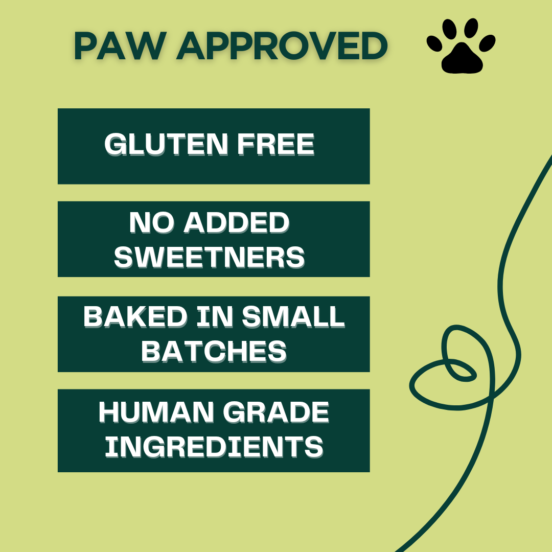 Paws For Greens Vegan Treats- Peanut Butter and Apple Flavor - 100 gm