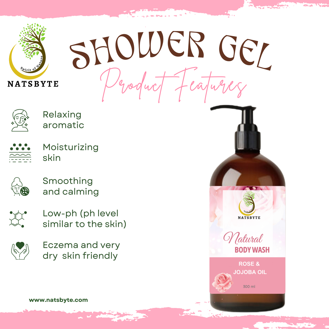 Natsbyte Natural Body Wash | Shower Gel 300 ml