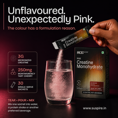Ace Blend Rise Creatine Monohydrate | World's 1st Unflavoured Pink Creatine