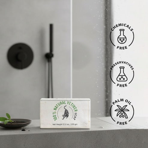 100% Natural Vetiver Soap