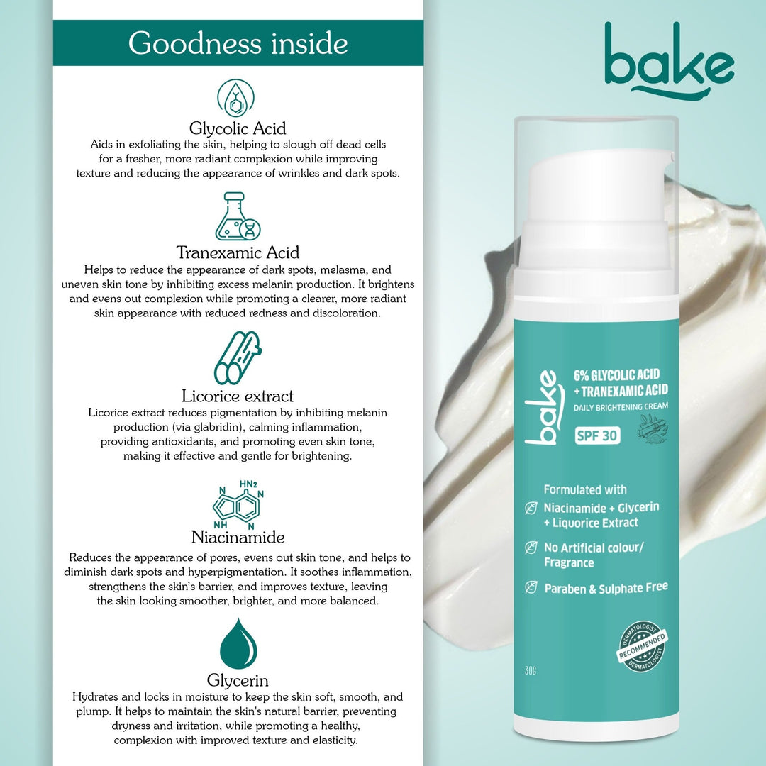  6% Glycolic Acid + Tranexamic Acid Cream