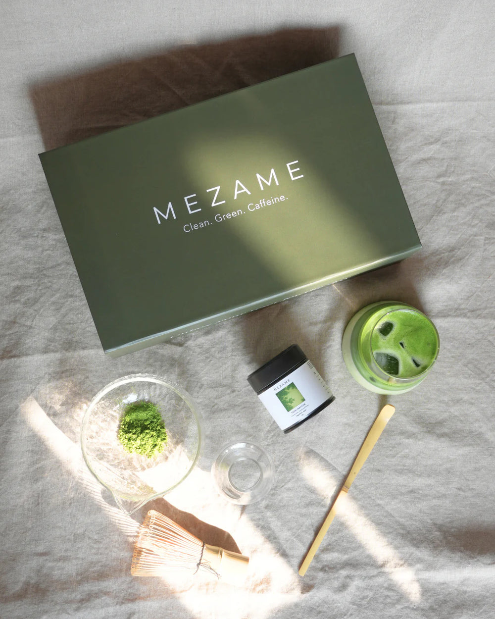 Mezame Tsuki Matcha Essentials Gift Box | Matcha, Whisk & Accessories