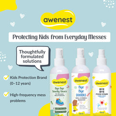 Shoe Deodorizer - Bye Bye Smelly Shoes Spray | Probiotic Odour Control | Eliminates Shoe Odour at Source | Allergen-Free Fragrance | For Kids & Adults | 75 ml