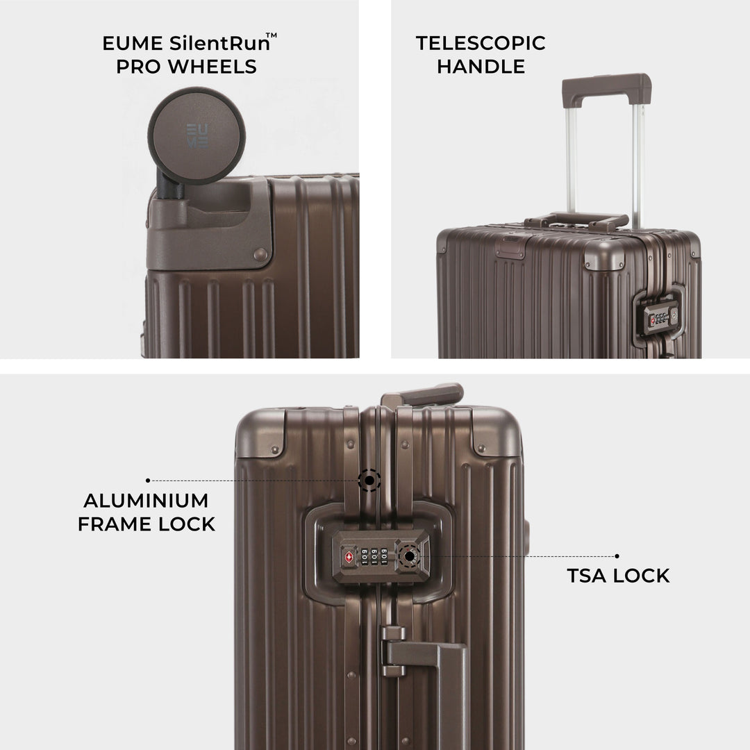 EUME Aluminium Cabin Luggage