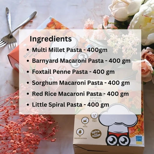 Healthy Master Healthy Pasta Combo - Millet Based