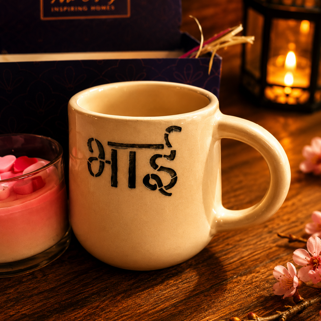 Artecasa Bhai Blessings Candle Hamper