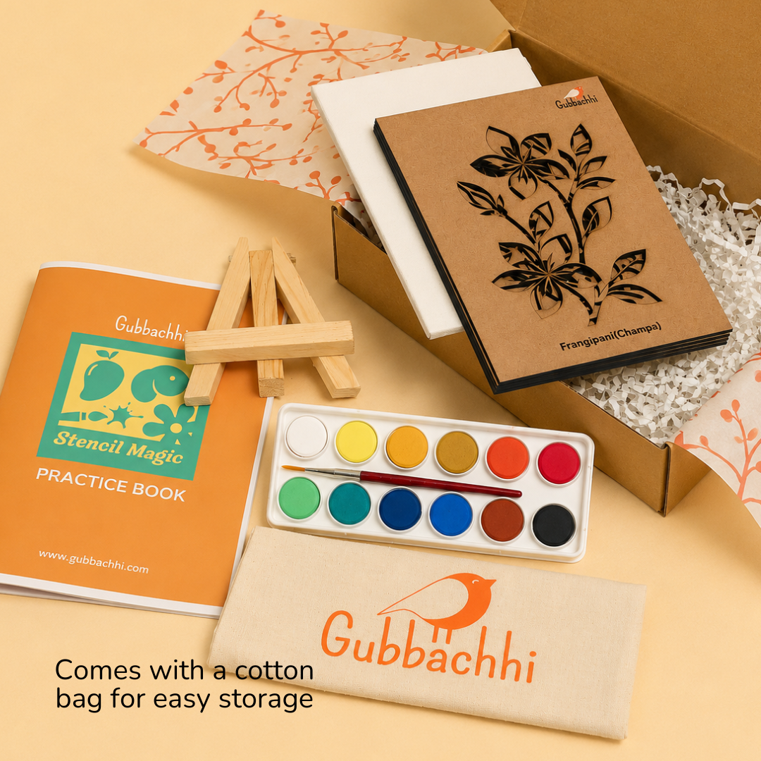 Gubbachhi Stencil Magic Flowers