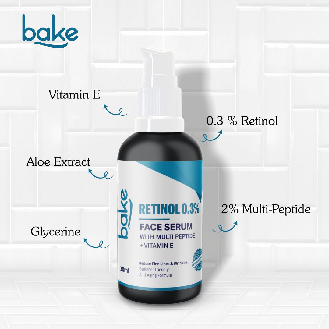 0.3% Retinol Serum with Multi Peptides