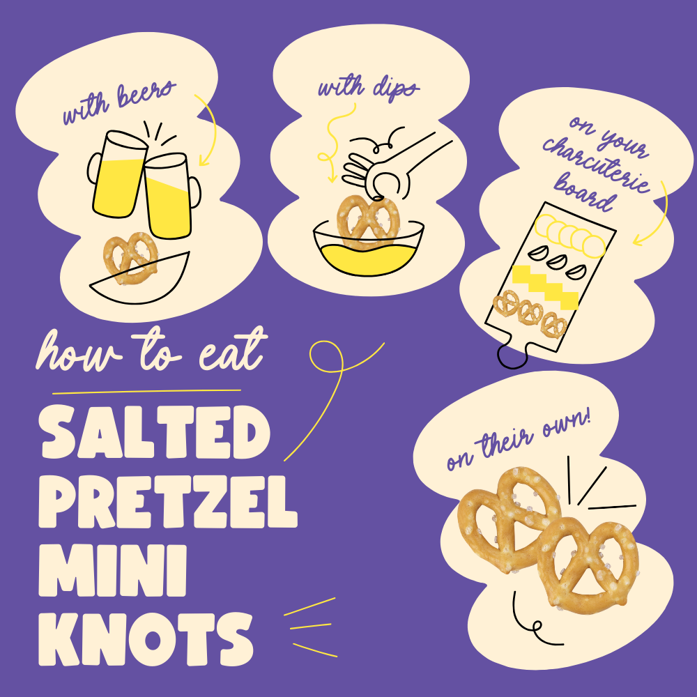 Atom Eats Salted Large Knots Jar | (60g Pack X 2) by Atom Eats