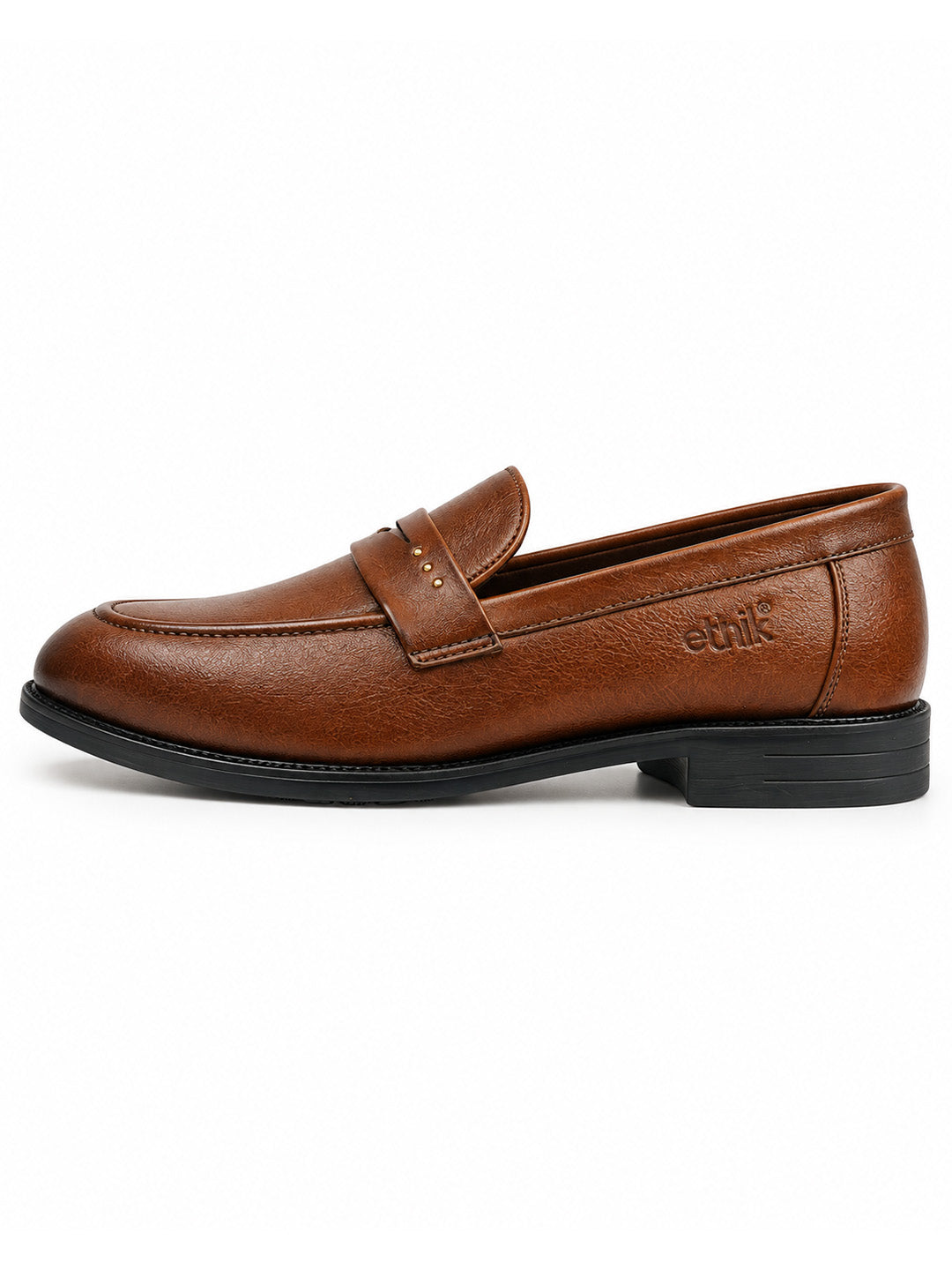Alpha Tan Penny Loafers