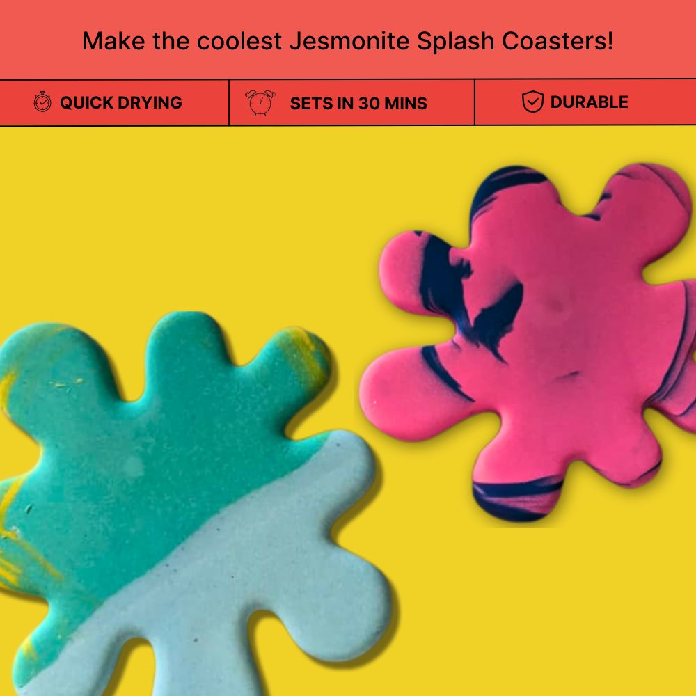 DIY Jesmonite Splash Coaster Kit