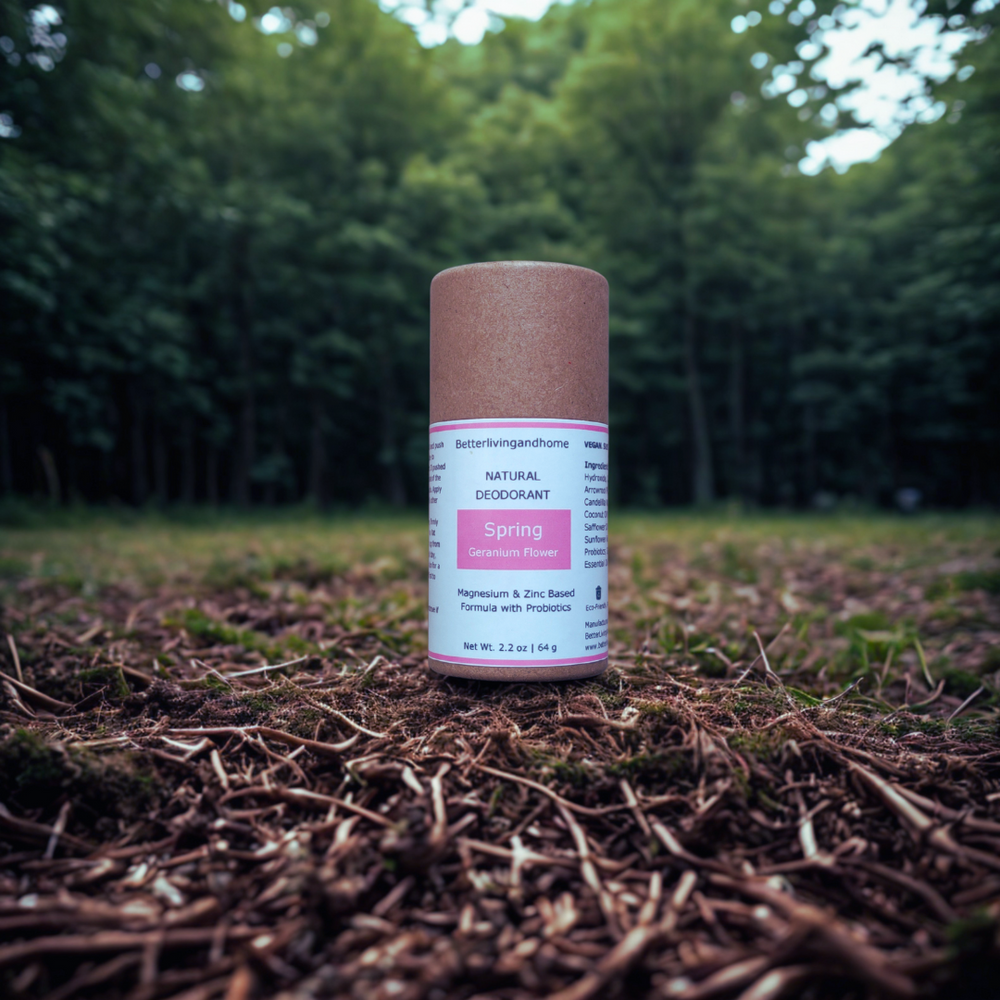 Betterliving And Home Spring - Geranium Flower Natural Deodorant