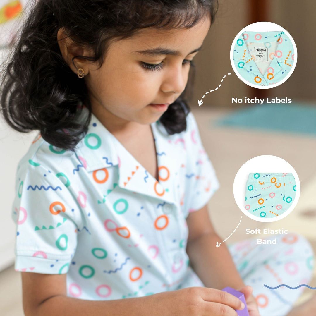 Ola! Otter Half Sleeve Nightsuit