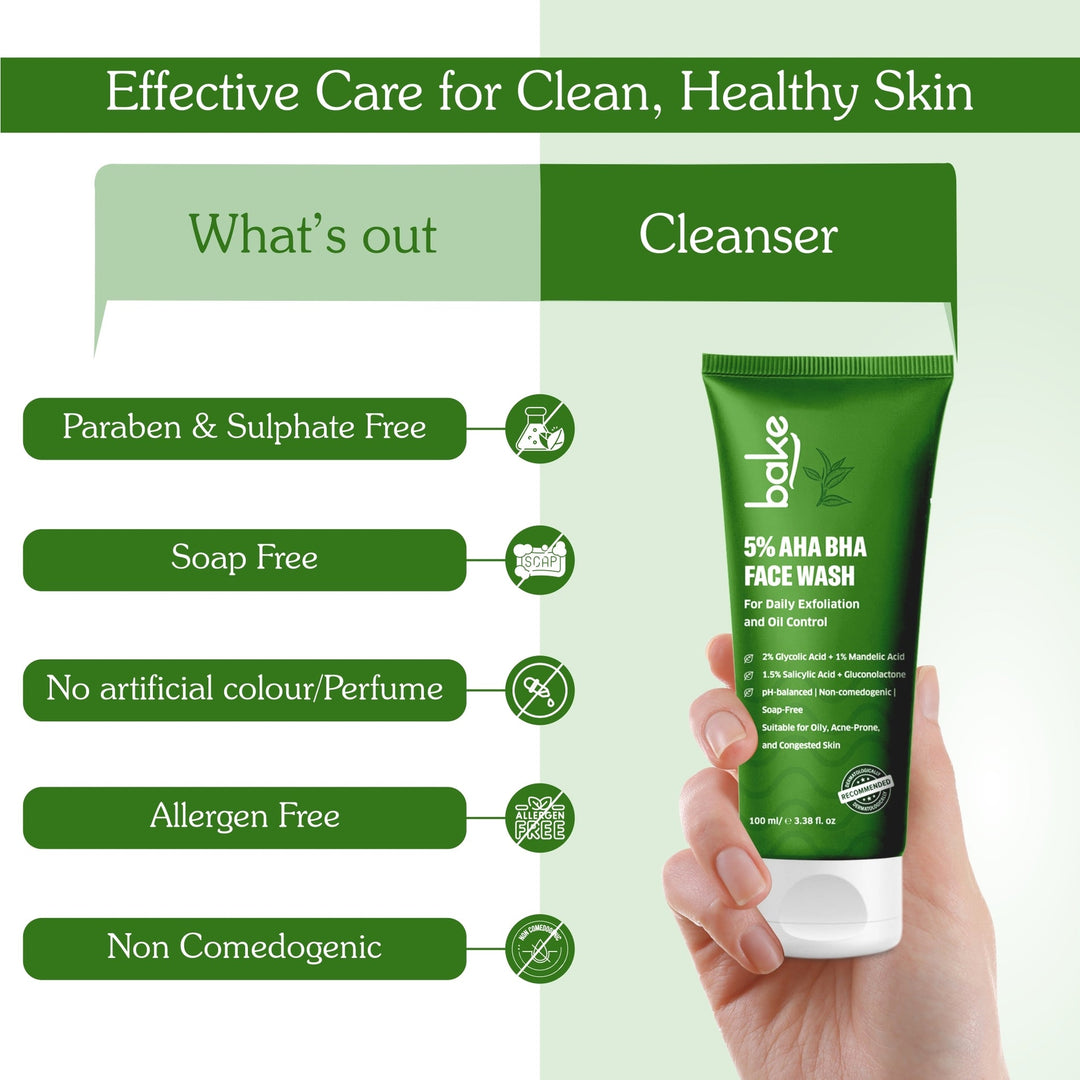 5% AHA BHA Face Wash