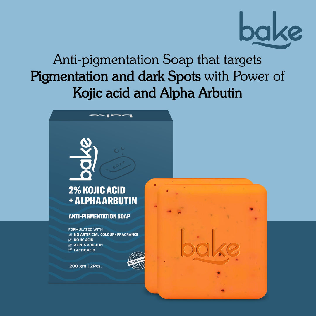 2% Kojic Acid Scrub Treatment Soap (100 Gms Pack of 3)