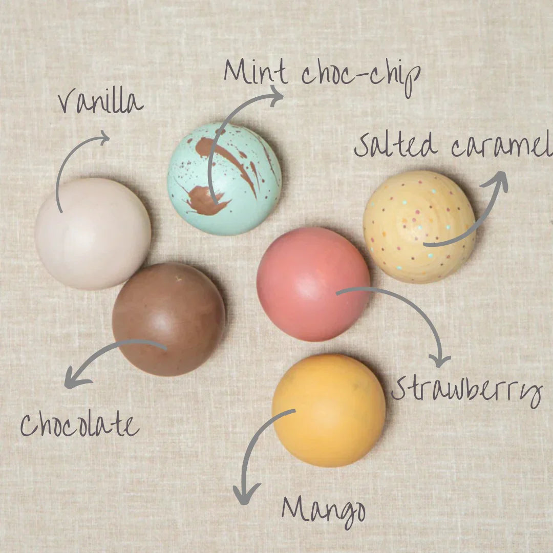 BIRCH & BUG Ice Cream Set - Set of 17