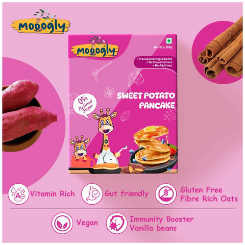 Mooogly Sweet Potato Pancake - 200 grams