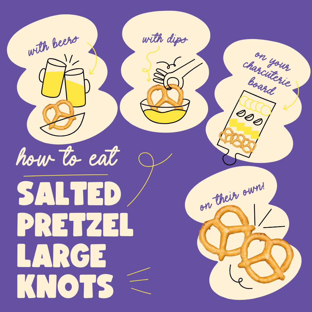 Atom Eats Salted Large Knots | (30g Pack X 2) by Atom Eats