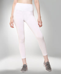 Naturefab Women's Bamboo Yoga Legging White