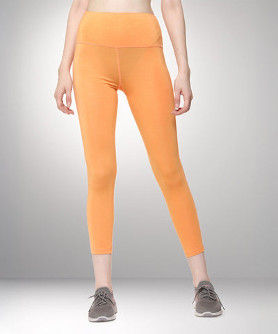 Naturefab Women's Bamboo Yoga Legging Papaya