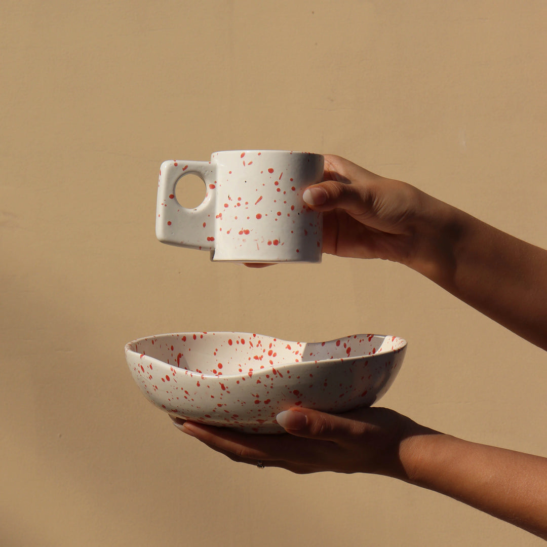 Muun Home Speckled Ceramic Bowl