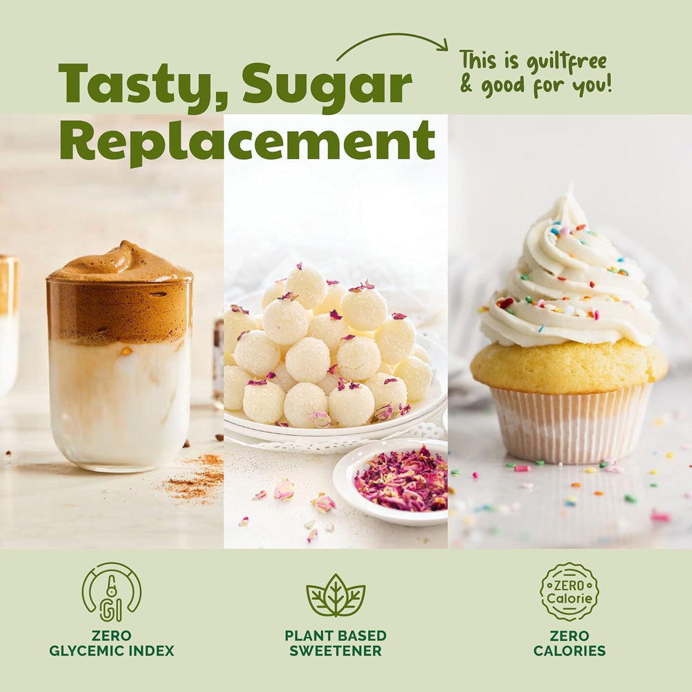 Sweetmate Stevia Drops (50ml, 1000 Drops) - Stevia Leaf Extract Natural Sugar Free Stevia Drops