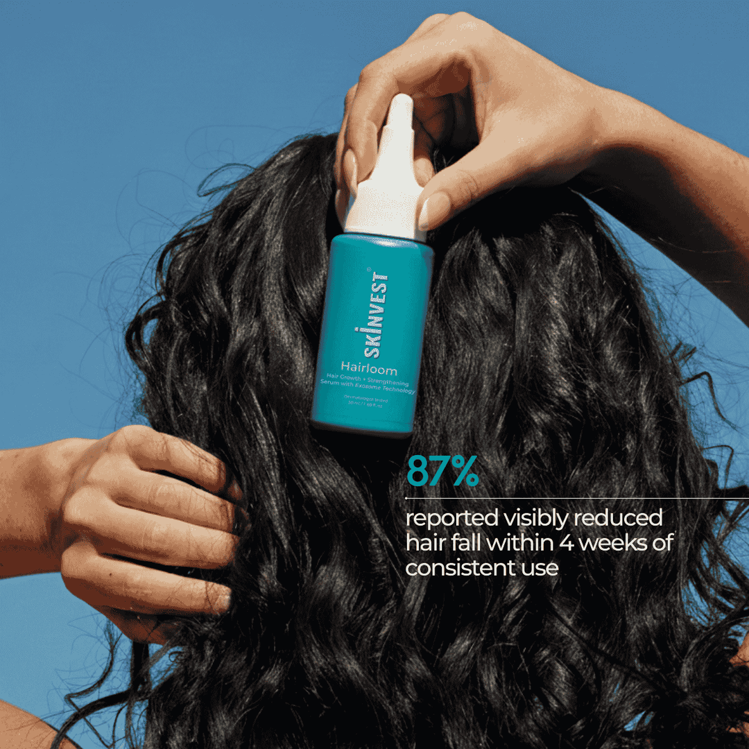 Skinvest Hairloom Hair Serum | AnaGain, Redensyl & Baicapil | 50ml