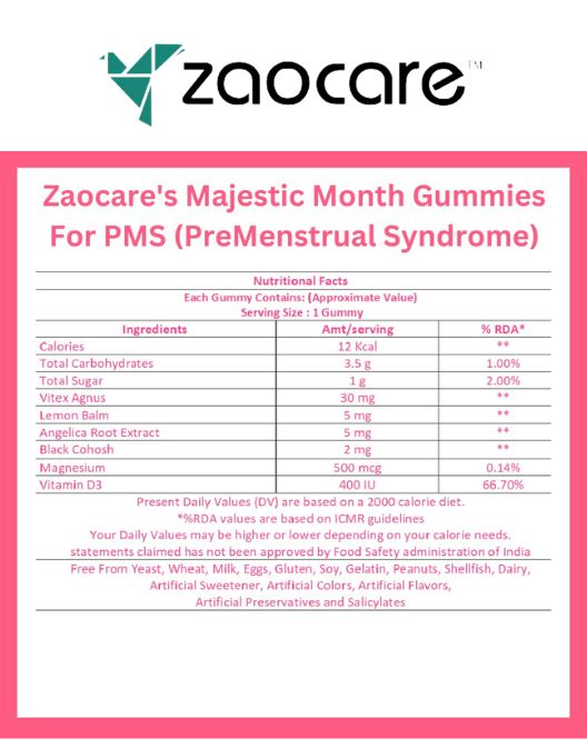 Zaocare Majestic Month Gummies