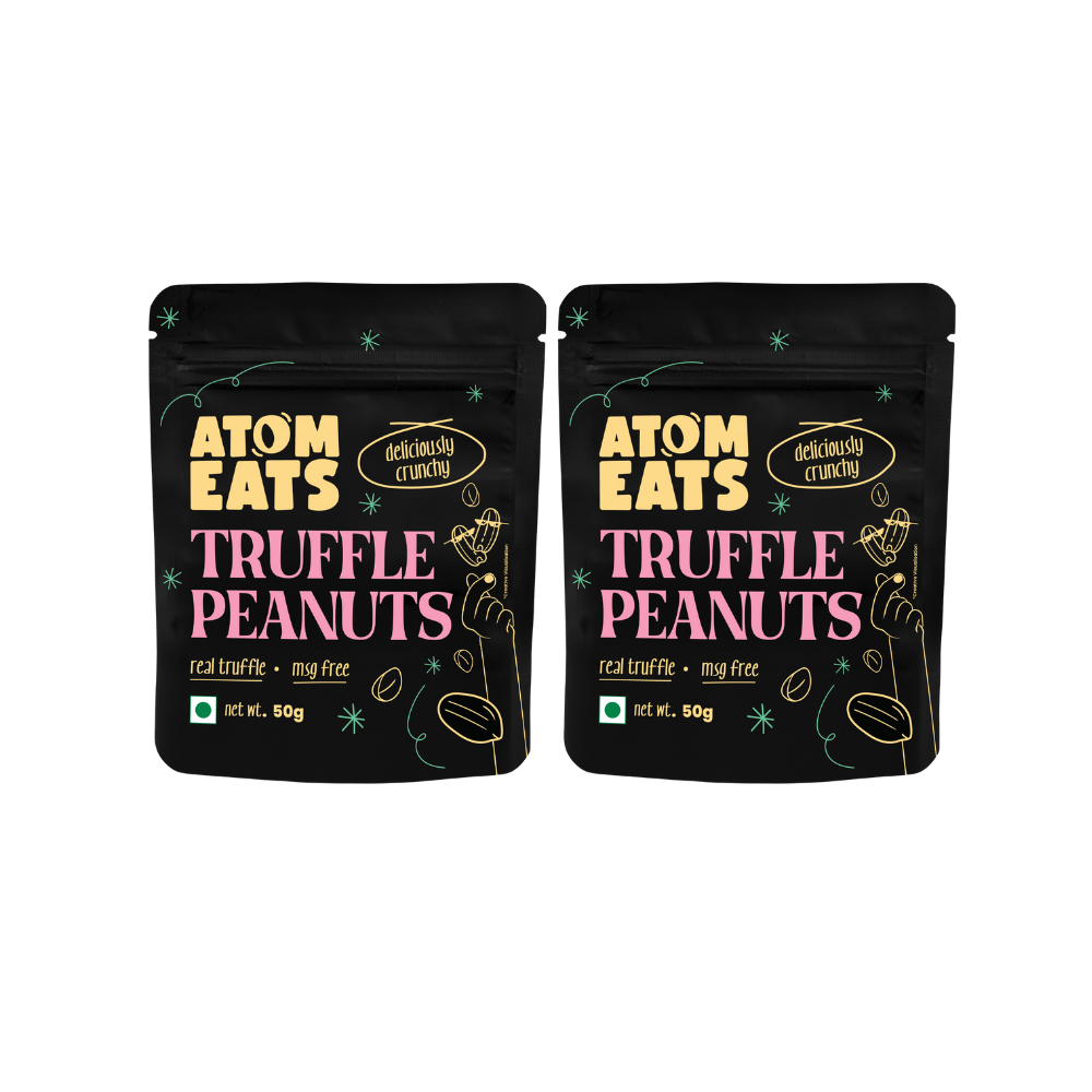 Atom Eats Truffle Peanuts | (50g X 2) Pack by Atom Eats