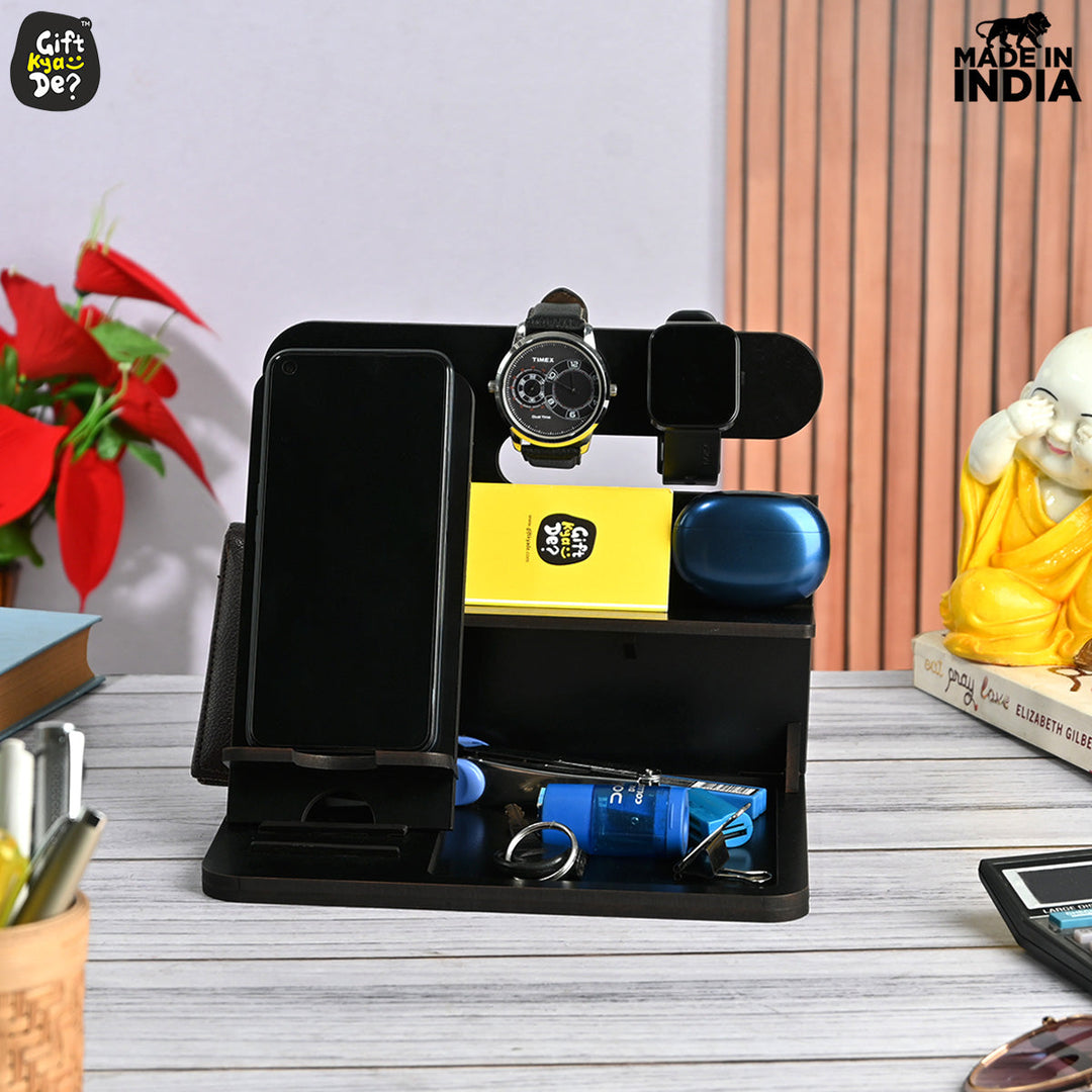Gift Kya De 6 in 1 Desk Organizer & Docking Station | Desk Essential