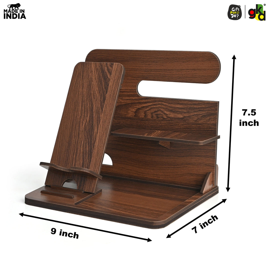 Gift Kya De 6 in 1 Desk Organizer & Docking Station | Desk Essential