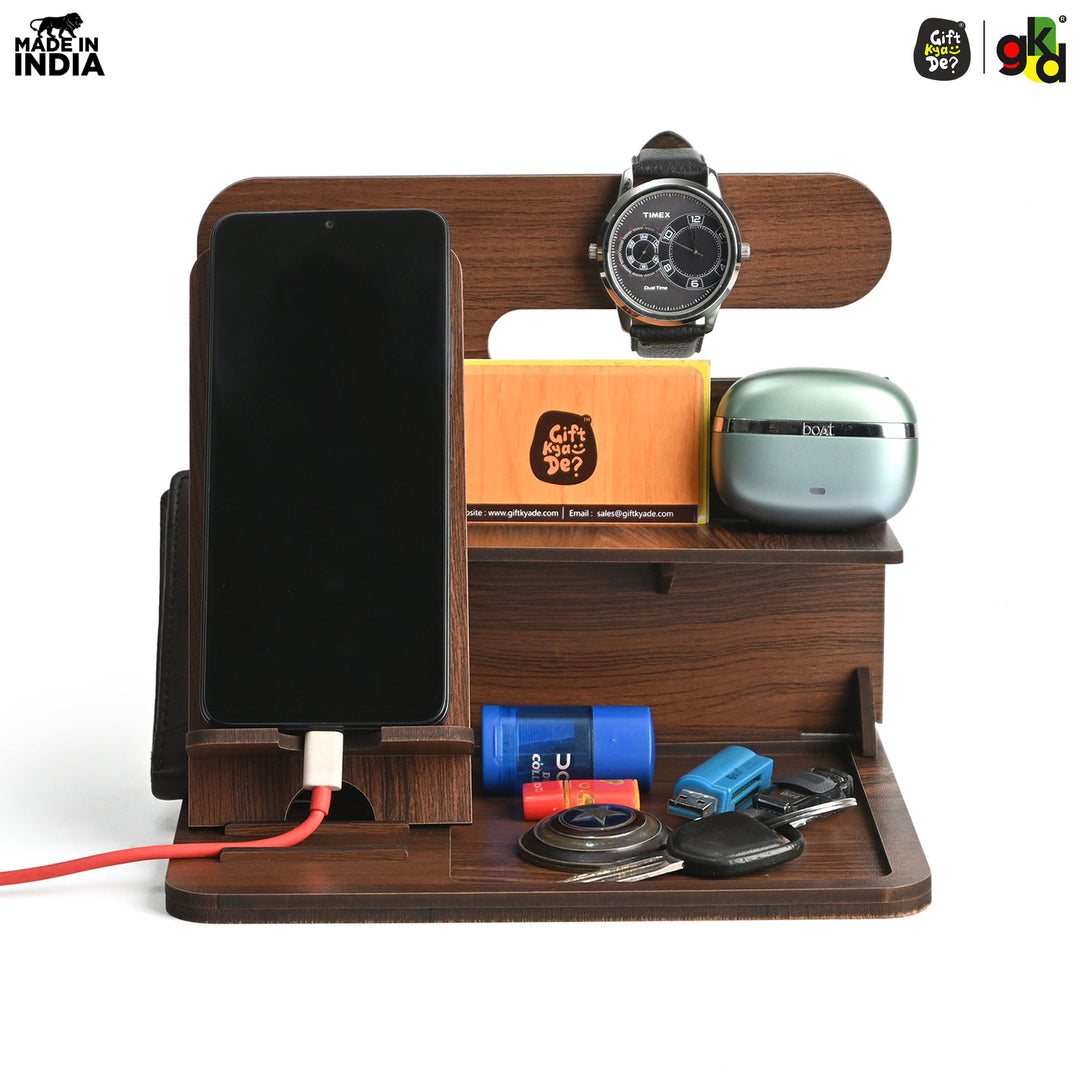 Gift Kya De 6 in 1 Desk Organizer & Docking Station | Desk Essential