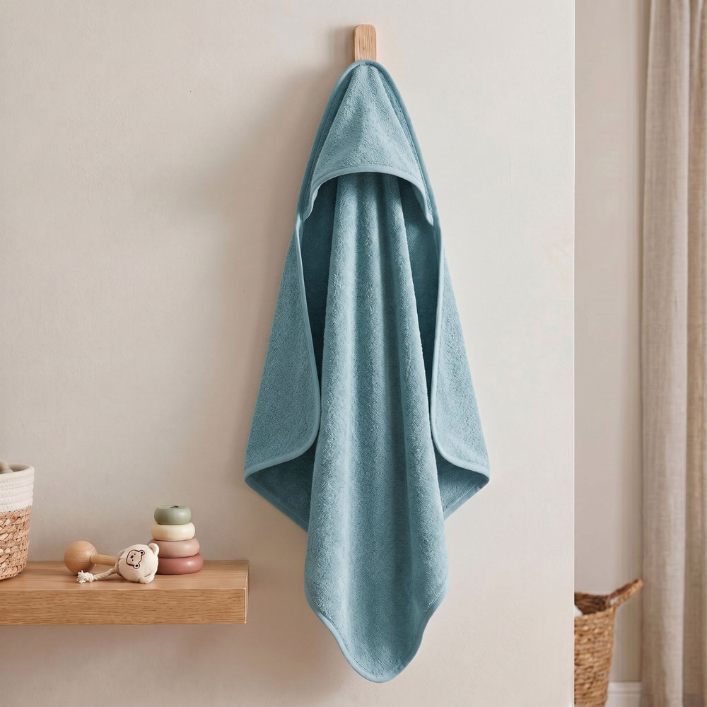 Country Village Baby Hooded towel