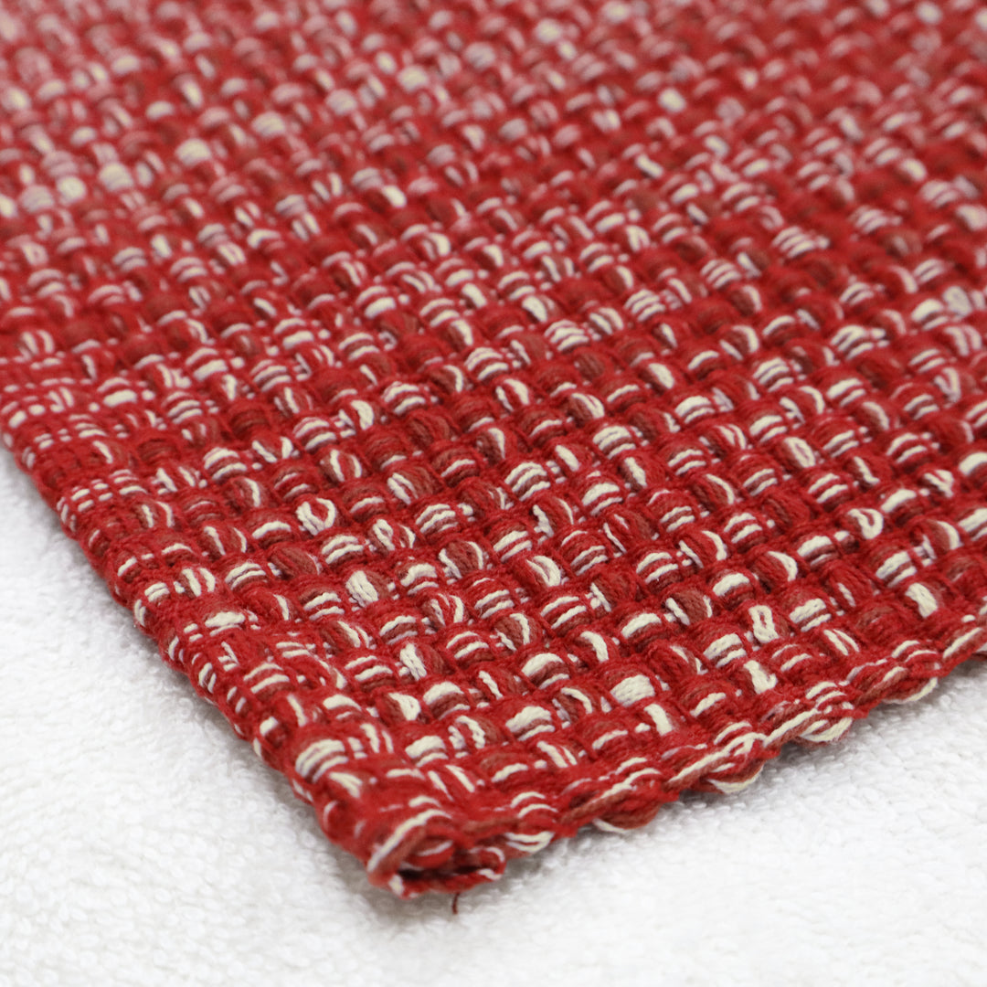 Country Village Cotton Placemats - Woven Weaved Design