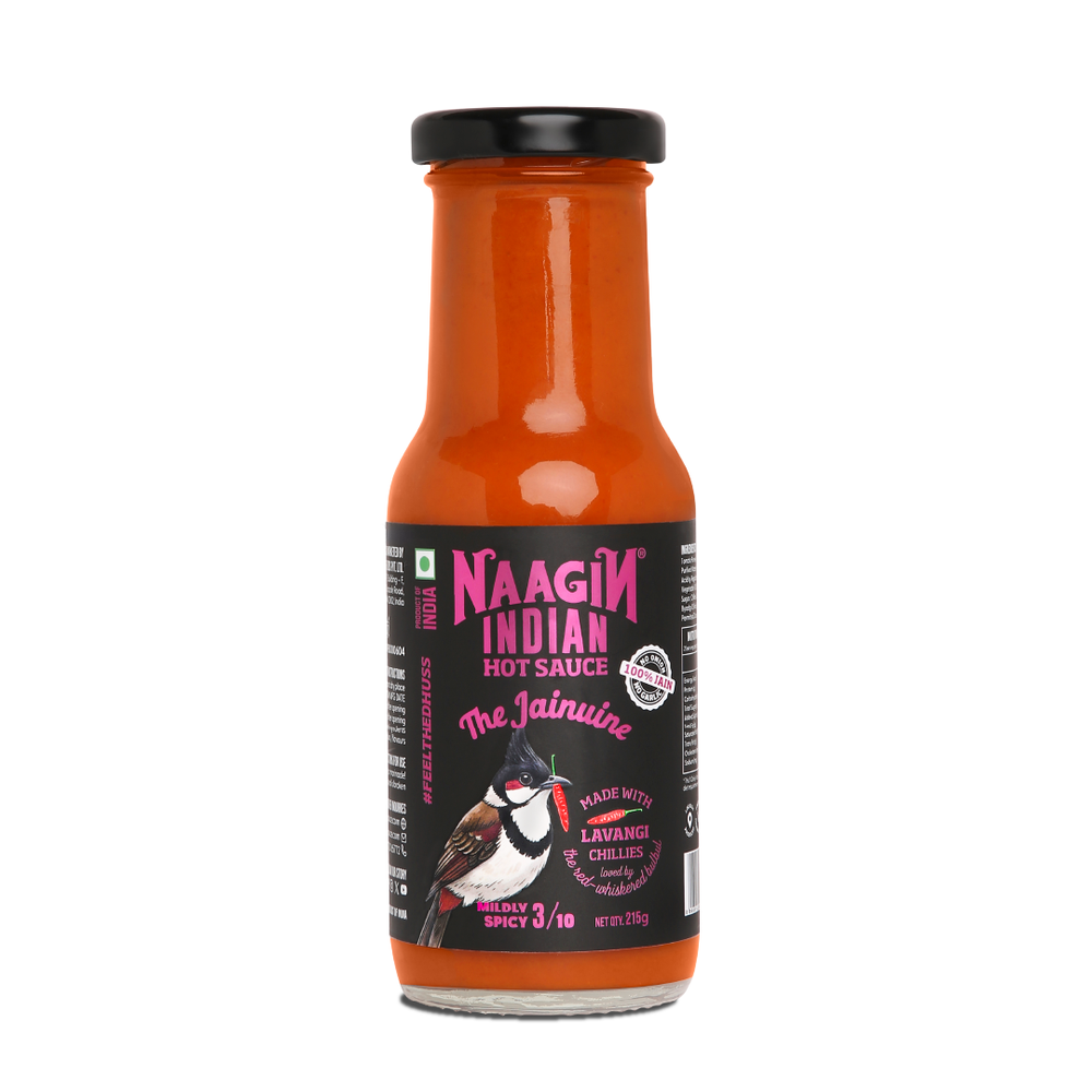 Naagin The Jainuine Hot Sauce - No onion No garlic, Jain Friendly