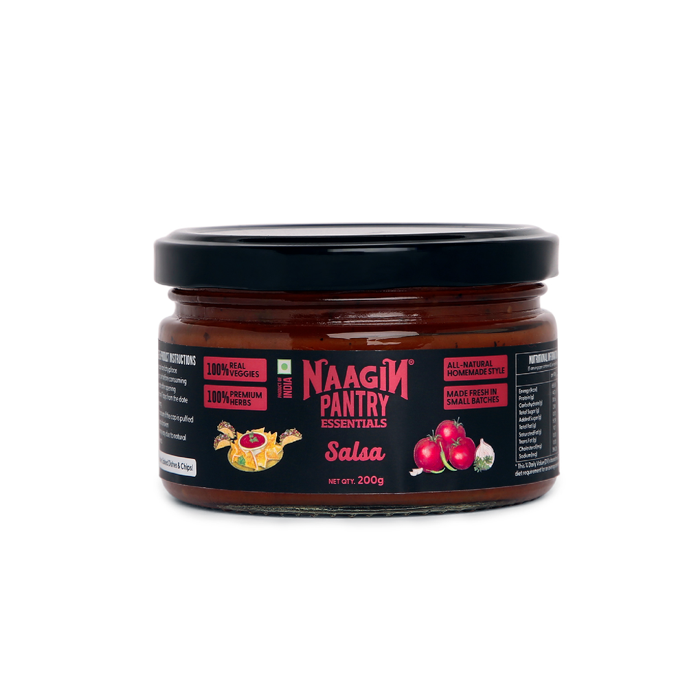 Naagin Salsa Dip - Fresh, Zesty,Indo-Mexican Dip, Premium Tomatoes