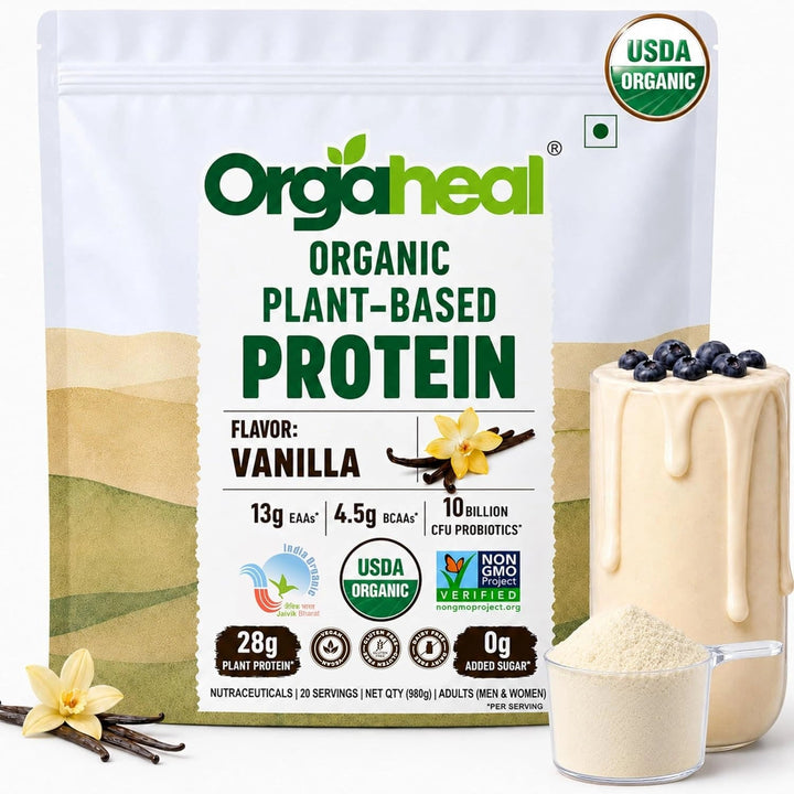 Organic Plant-Based Protein Vanilla