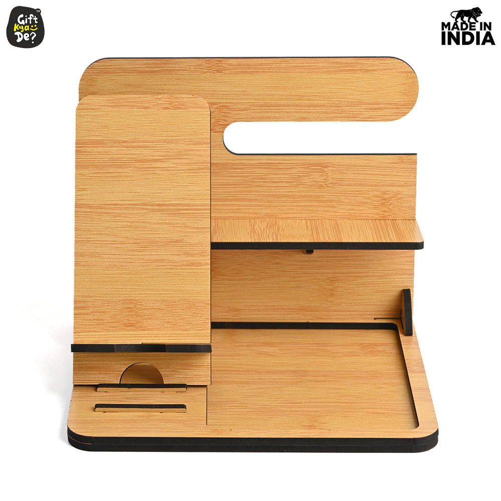 Gift Kya De 6 in 1 Desk Organizer & Docking Station | Desk Essential
