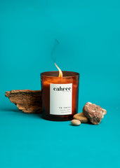 Cahree Wellness The Chill candle: hemp, lavender, leather & tobacco