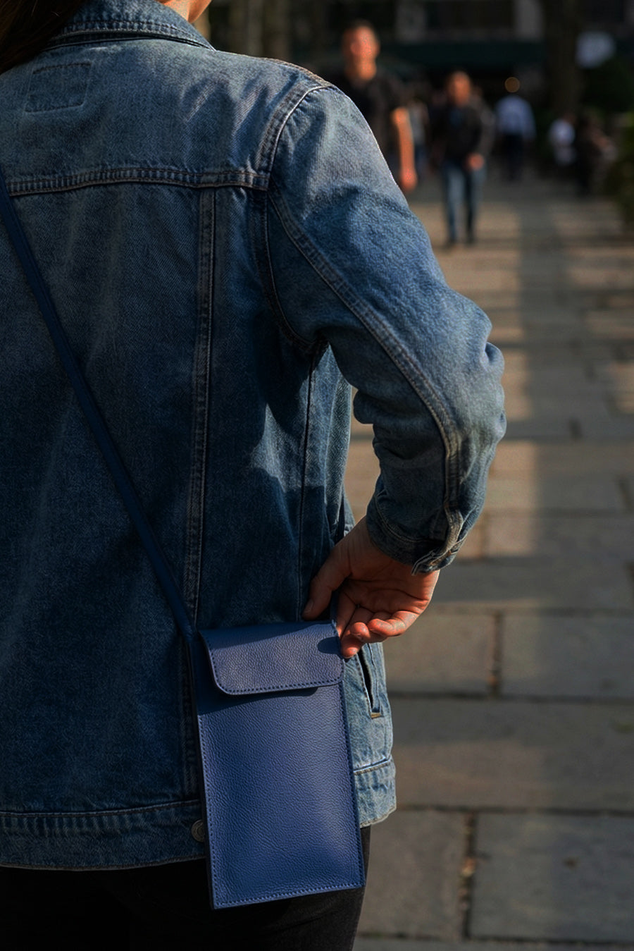 Walky Vegan Leather Mobile Sling Bag