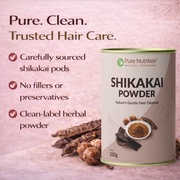 Shikakai Powder  Natural Hair Cleanser for Hair Growth & Scalp Health
