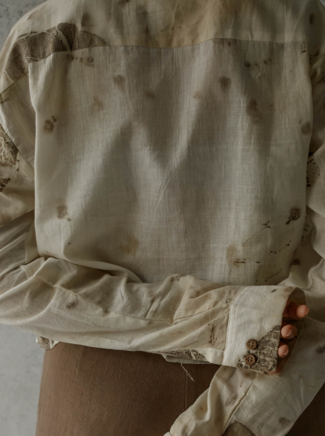 Unborn Studio Perennial autumn - Crop shirt