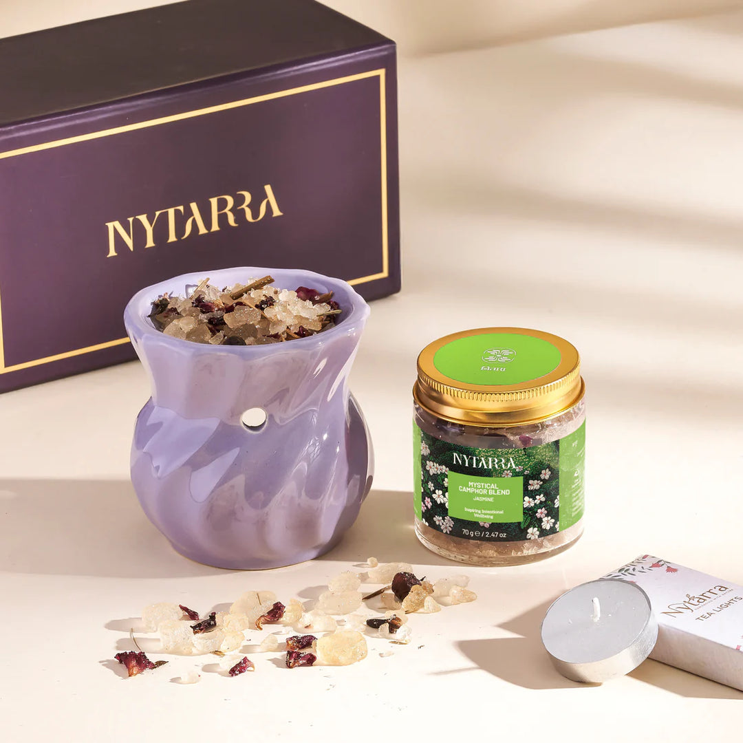 Nytarra Mystical Camphor Blend – Jasmine | Purifying & Mood-Balancing Aromatherapy | Toxin-Free, Phthalate-Free